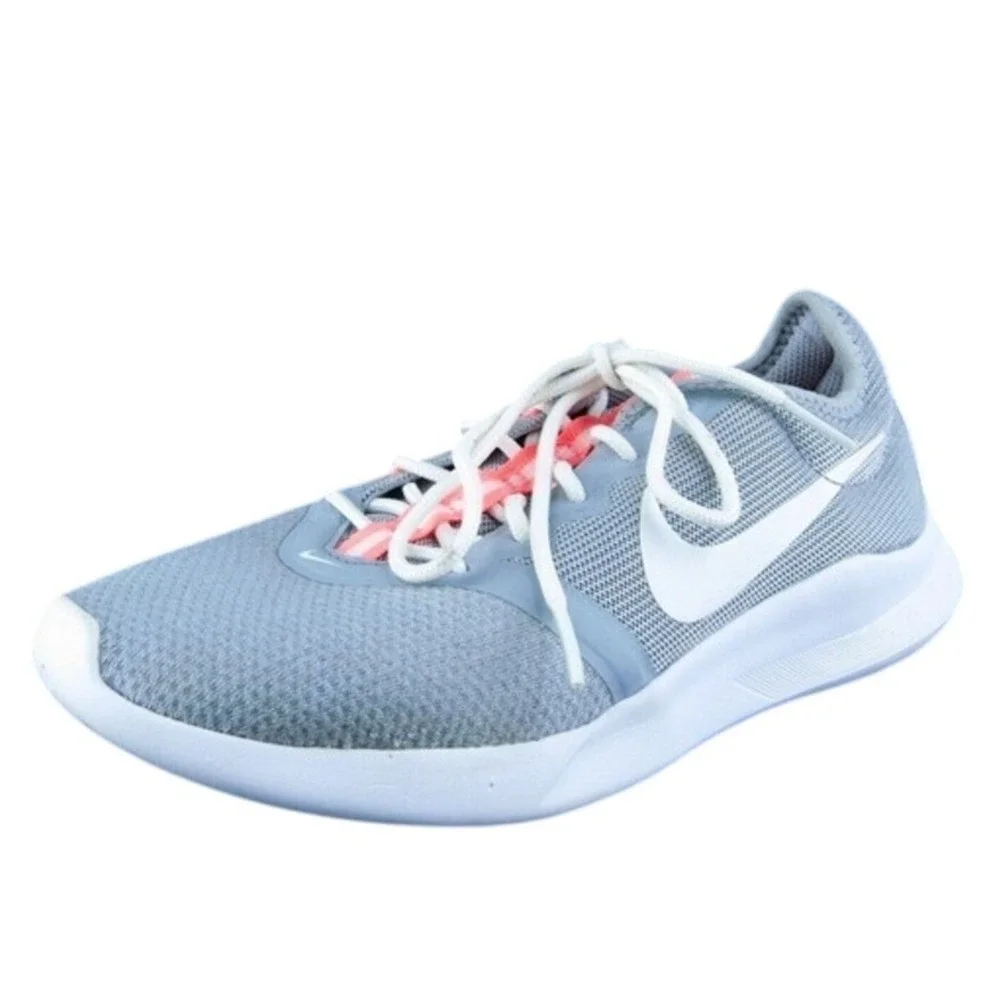 Nike VTR Wolf Women Sneaker Shoes Gray Fabric Lace Up‎ Size 6.5 Medium